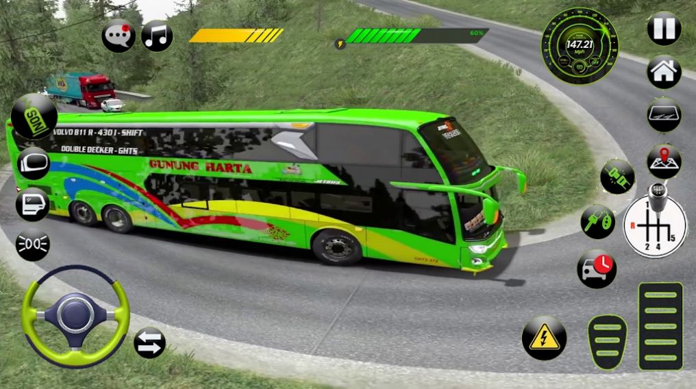 城市巴士驾驶模拟游戏专区