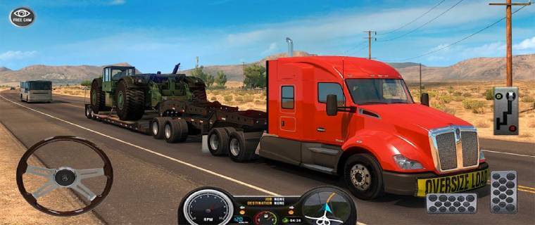 超真实的卡车驾驶游戏分享