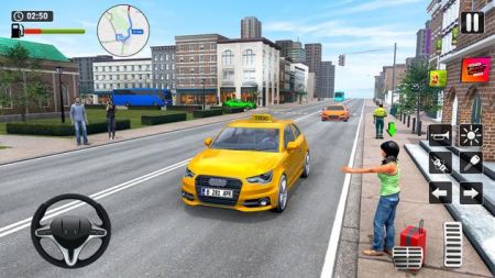 出租车司机3D城市出租车 截图