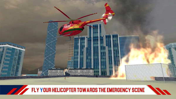 消防直升机救援行动 截图