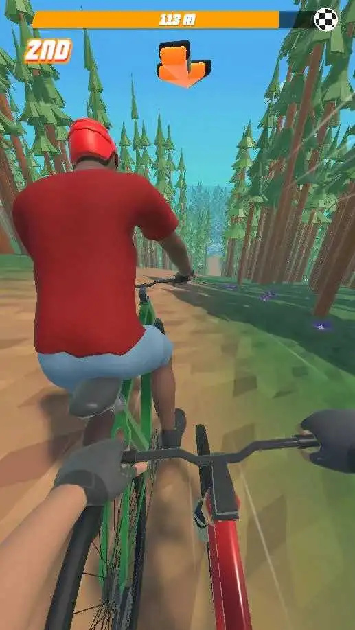 自行车山地赛3D 截图
