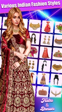 印度美容时尚造型师 截图