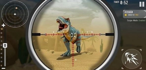 狙击手恐龙狩猎3D 截图
