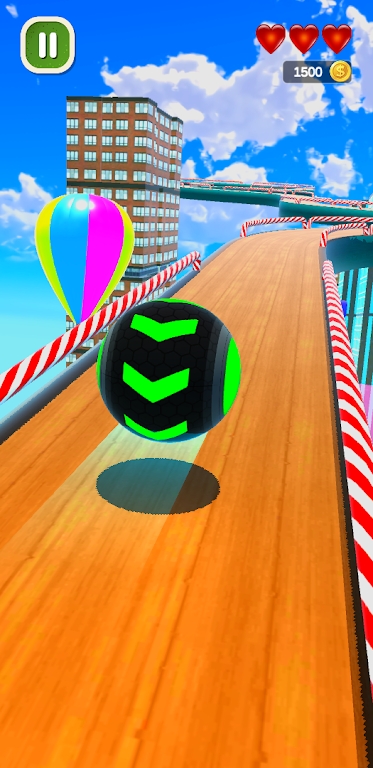 天空滚球高速赛3D